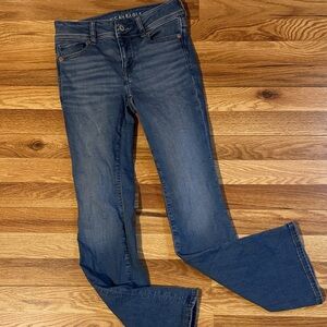 American Eagle Outfitters Dark Blue Boot Cut Jeans